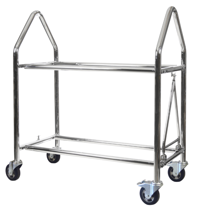 RVS Banden trolley