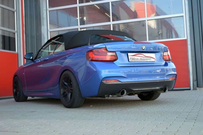Friedrich BMW F22 218i catback-systeem 70mm