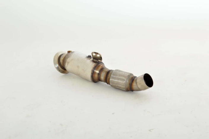 Friedrich BMW 90mm Downpipe met 300 cellen Race-kat