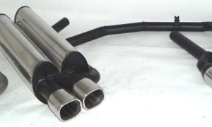 Friedrich BMW F36 430i exhaust system 76mm