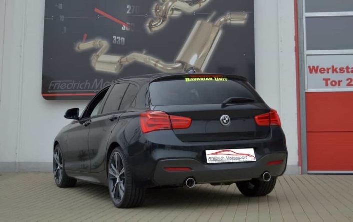 Friedrich BMW F20 M140i dubbele einddemper 90mm