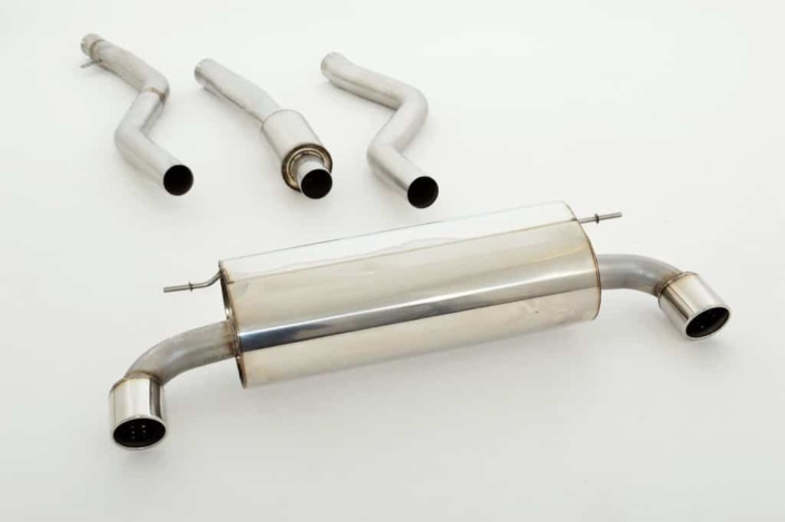 Friedrich BMW F20 116i, 118i 70mm catback-systeem
