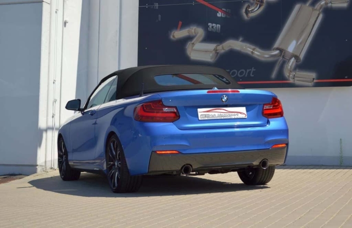 Friedrich BMW F22 F23 M235ix catback-systeem