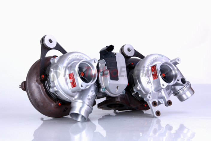 TTE Porsche 911 Turbo 991.2 3.8TT TTE750 VTG Upgrade Turbochargers