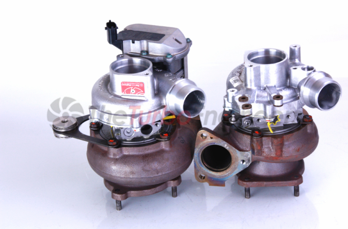 TTE Porsche 911 Turbo 991.2 3.8TT TTE750 VTG Upgrade Turbochargers - Afbeelding 2