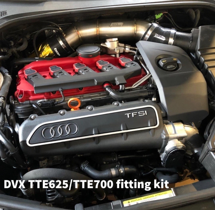 TTE Audi RS3 8V 2.5T Fitting Kit For RS3 (8V.1 / 8V.2) 2.5 TFSI for TTE600/TTE625 V2 Upgrade Turbocharger - Afbeelding 2