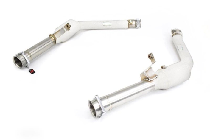 Quicksilver Mercedes Benz G-Klasse (W463) Downpipe met Racekatalysatoren (200CPI)