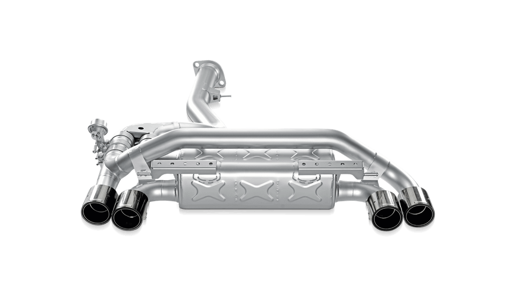 Akrapovic Bmw 1 Series M Coupé (E82) "Slip On" Titanium Exhaust System