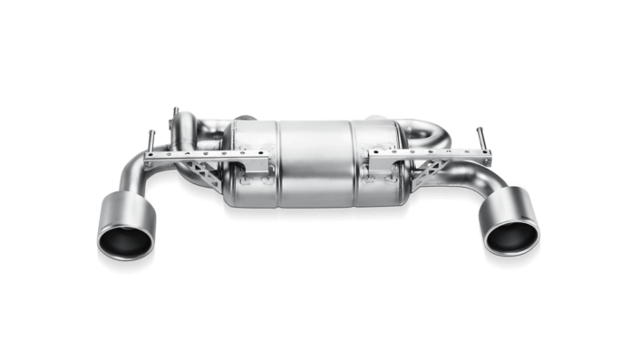 Akrapovic Nissan 370Z - "Slip On" Rear Silencer