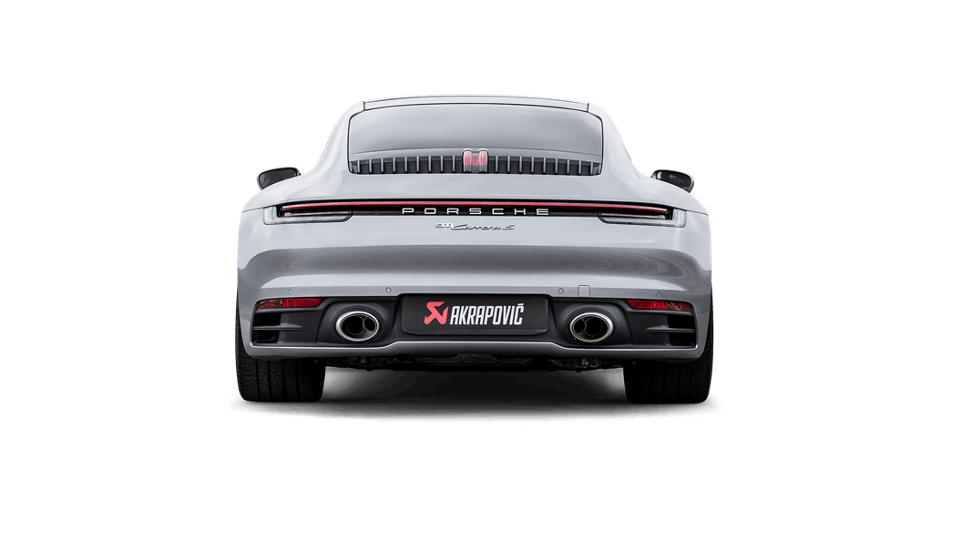 Akrapovic Porsche 911 Carrera S/4/4S/Cabriolet (992) With Gpf - 