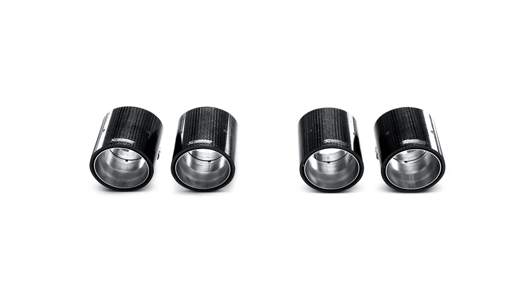 Akrapovic Bmw M3 (E92, E93) Carbon Tail Pipe Set