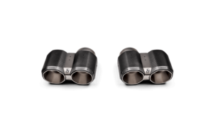 Akrapovic BMW M3 (G80) With GPF - Carbon Tail Pipe Set (Octagonal)