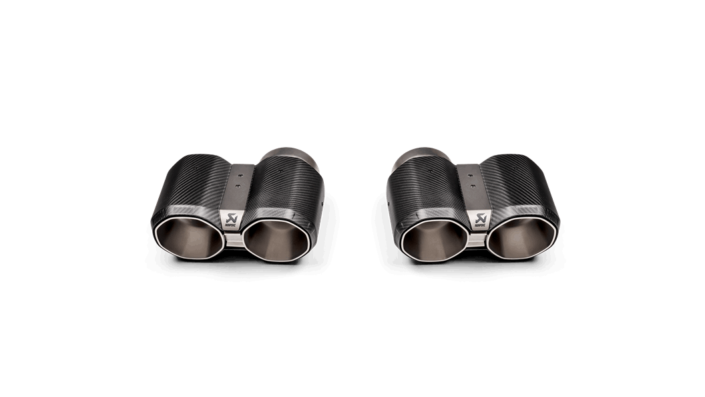 Akrapovic Bmw M3 (G80) With Gpf - Carbon Tail Pipe Set (Octagonal)