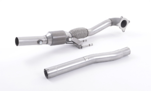 Milltek Volkswagen Scirocco R Cast Downpipe with Race Cat