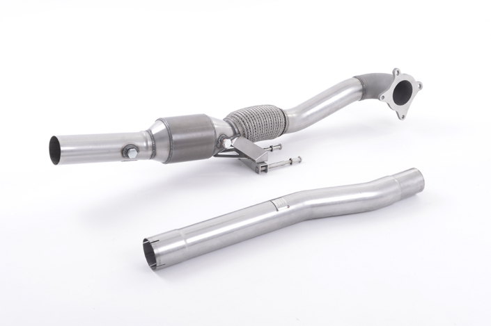 Milltek Volkswagen Scirocco R Cast Downpipe with Race Cat