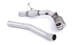 Milltek Audi S1 (8X) 2.0 TFSI Quattro Large Bore Downpipe and Hi-Flow Sports Cat