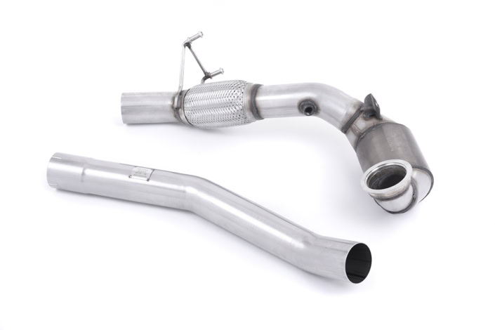 Milltek Audi S1 (8X) 2.0 TFSI Quattro Large Bore Downpipe and Hi-Flow Sports Cat