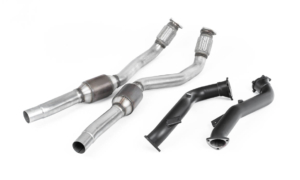 Milltek Audi S7 (C7) 4.0 TFSI Sportback Large Bore Downpipes and Hi-Flow Sports Cats