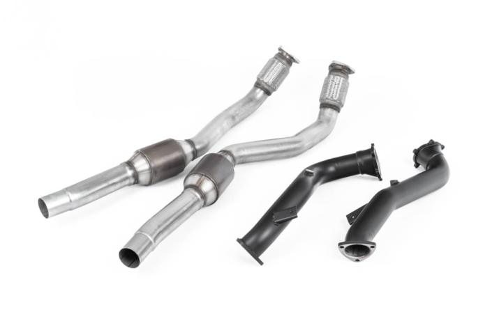 Milltek Audi S7 (C7) 4.0 TFSI Sportback Large Bore Downpipes and Hi-Flow Sports Cats