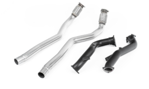 Milltek Audi S7 (C7) 4.0 TFSI Sportback Large-bore Downpipes and Cat Bypass Pipes