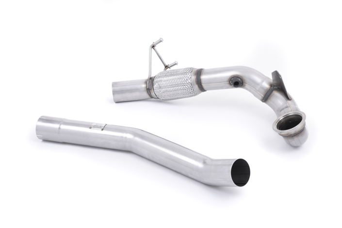 Milltek Audi S1 (8X) 2.0 TFSI Quattro Large-bore Downpipe and De-cat