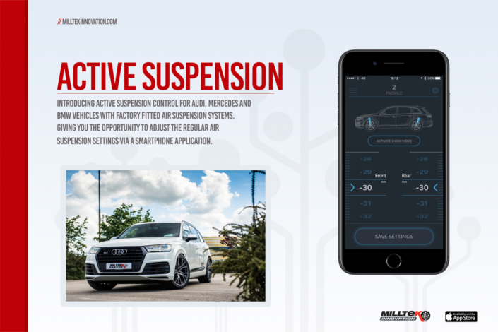 Milltek Audi RS7 (C7) 4.0 TFSI Active Suspension Control