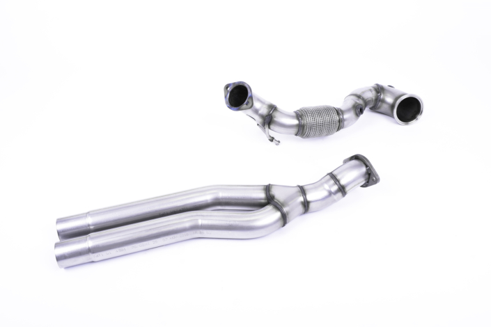 Milltek Audi TT RS (8S) 2.5 TFSI Large-bore Downpipe and De-cat