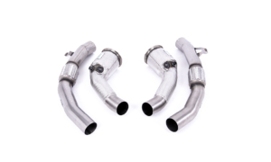 Milltek Audi S8 (D5) 4.0 TFSI Large-bore Downpipes and Cat Bypass Pipes