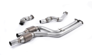 Milltek BMW 4 Series (F82/F83) M4 (incl. Competition) Large Bore Downpipes and Hi-Flow Sports Cats