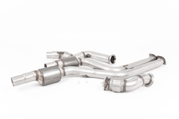 Milltek BMW 2 Series (F87) M2 Competition Large Bore Downpipes and Hi-Flow Sports Cats