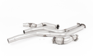 Milltek BMW 2 Series (F87) M2 Competition Large-bore Downpipes and Cat Bypass Pipes