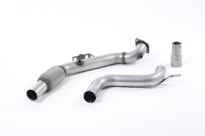 Milltek Ford Mustang 2.3 EcoBoost Large-bore Downpipe and De-cat