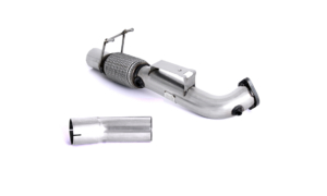 Milltek Ford Focus RS (Mk3) 2.3 EcoBoost Large-bore Downpipe and De-cat