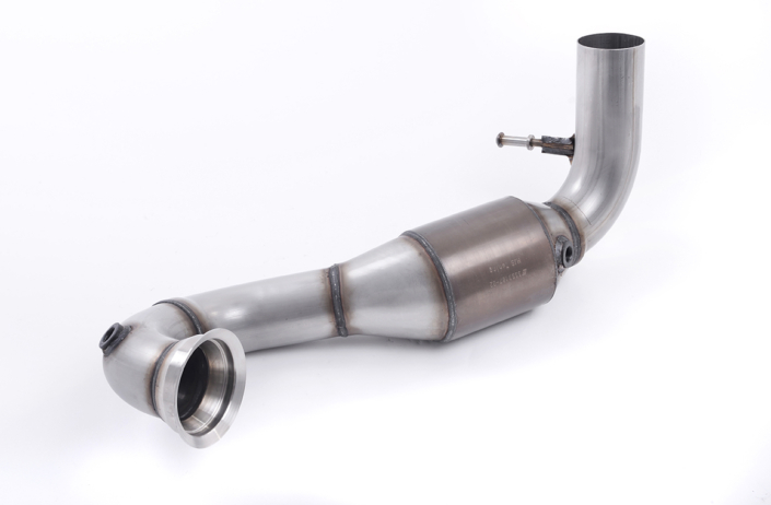 Milltek Mercedes CLA-Class (C117) CLA45 AMG Large Bore Downpipe and Hi-Flow Sports Cat