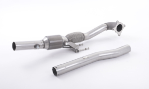 Milltek Volkswagen Golf Mk6 R Large Bore Downpipe and Hi-Flow Sports Cat