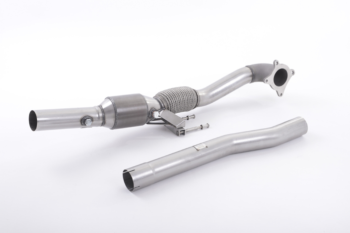 Milltek Volkswagen Golf Mk6 R Large Bore Downpipe and Hi-Flow Sports Cat