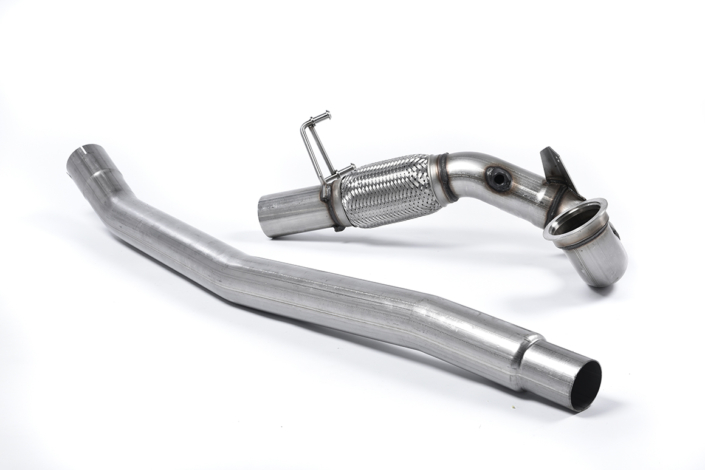 Milltek Volkswagen Golf Mk7.5 R Large-bore Downpipe and De-cat