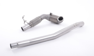 Milltek Volkswagen Golf Mk7.5 R Cast Downpipe with Race Cat