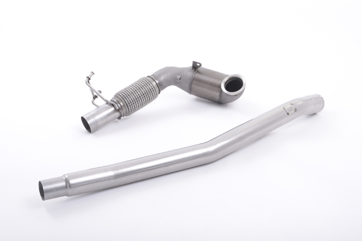 Milltek Volkswagen Golf Mk7.5 R Cast Downpipe with Race Cat