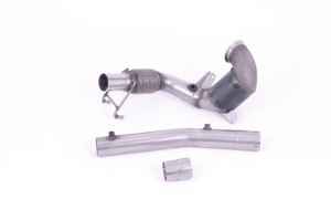 Milltek Volkswagen Polo (AW) GTI Hi-Flow Sports Cat and Downpipe