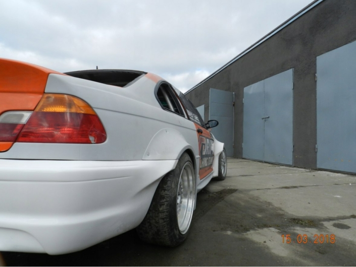 BMW E46 Coupé - 'Drift King XXL' Widebody kit - Afbeelding 4