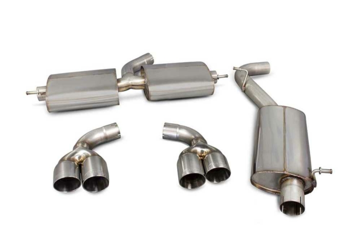 Scorpion Exhausts Audi TT Mk2 (8J) 3.2 V6 Resonated Cat-Back System - Afbeelding 2