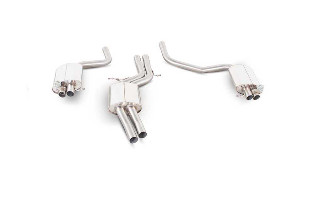 Scorpion Exhausts Audi RS4 B8 4.2 FSI Quattro Avant Resonated Half System Incl. Active Exhaust Valve - Afbeelding 3