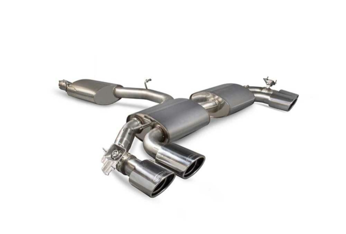 Scorpion Exhausts Audi TT S Mk3 (8S - Coupé, Non GPF Only) Resonated Cat-Back (With Valves)