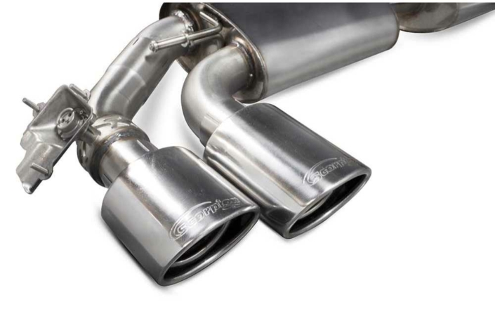 Scorpion Exhausts Audi TT S Mk3 (8S - Coupé, Non GPF Only) Resonated Cat-Back (With Valves) - Afbeelding 3