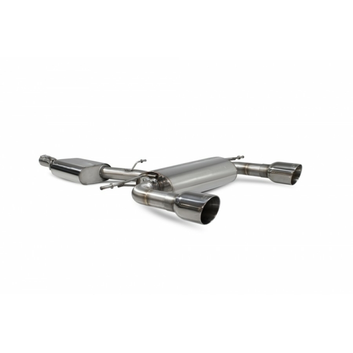 Scorpion Exhausts Audi TT Mk3 (8S) 2.0 TFSi Quattro (Non GPF) Resonated Cat-Back System With No Valves