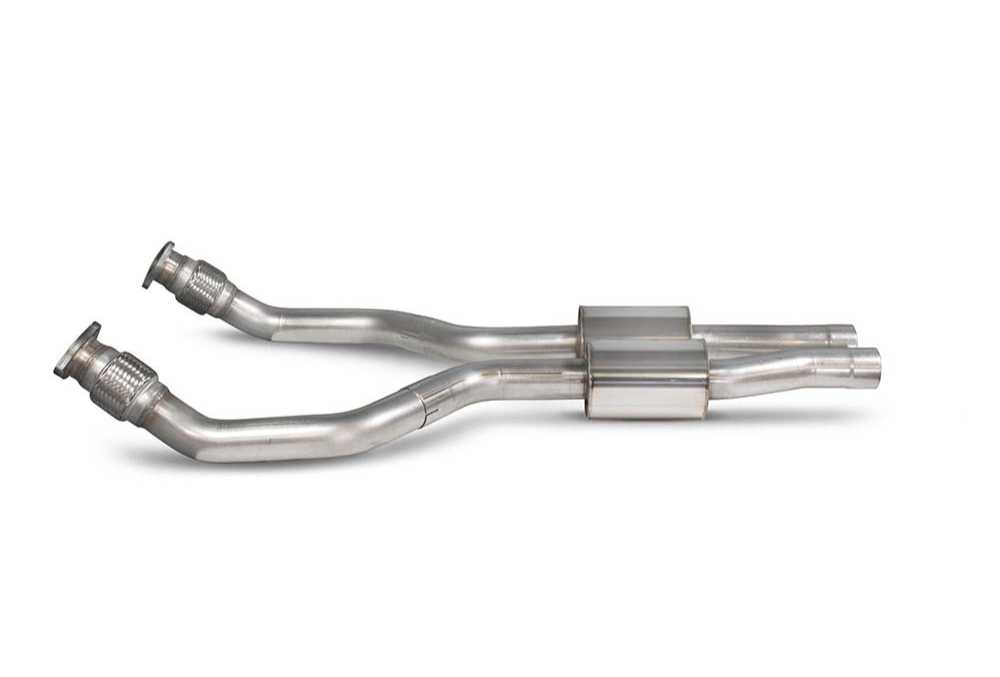 Scorpion Exhausts Audi S4 3.0 TFSI V6 Avant/sedan B8/B8.5 Resonated Front Section - Afbeelding 2