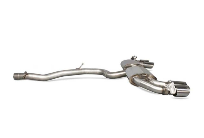Scorpion Exhausts Audi TT S Mk3 (8S - Coupé, Non GPF Only) Non-Resonated Cat-Back System (With Valves) - Afbeelding 2