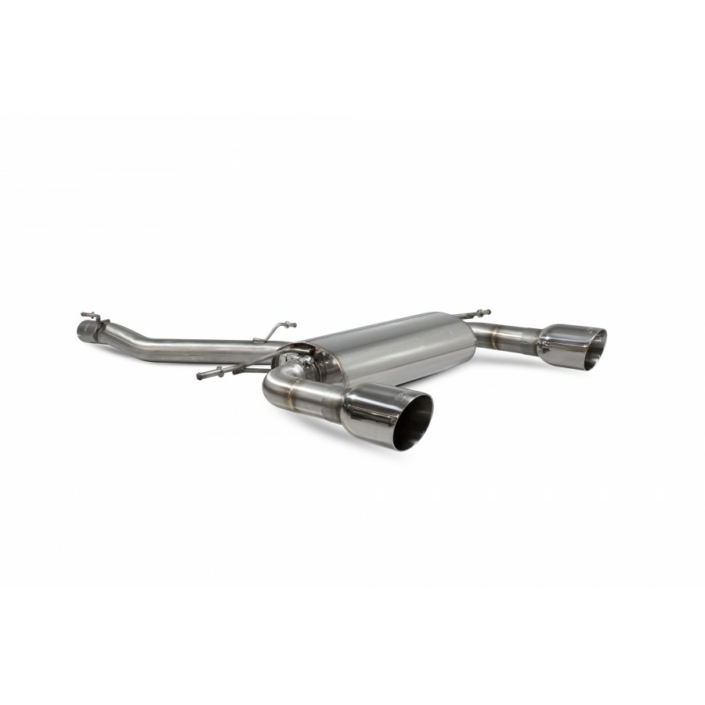 Scorpion Exhausts Audi TT Mk3 (8S) 2.0 TFSi Quattro (Non GPF) Non-Resonated Cat-Back System With No Valves