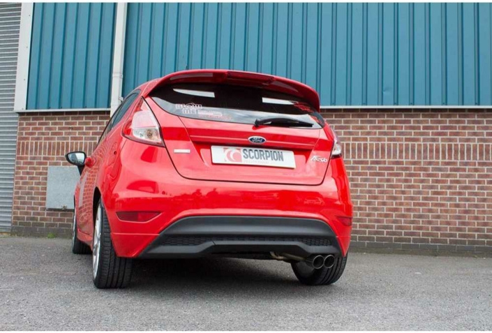 Scorpion Exhausts Ford Fiesta Mk7 Ecoboost 1.0T 100, 125 & 140PK Resonated Cat-Back System - Afbeelding 3